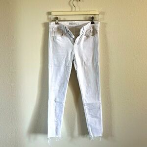 Joe’s white skinny jeans